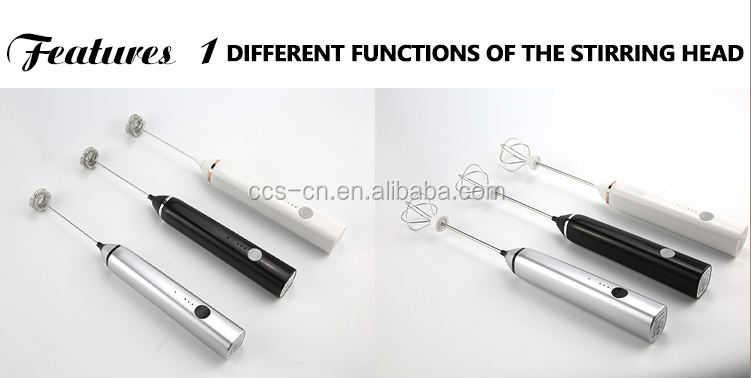 304 Stainless Steel Eggbeater Egg Mixers Usb Rechargeable Eggbeaters Set Handheld Eggbeaters Electric Whisks Egg Beater