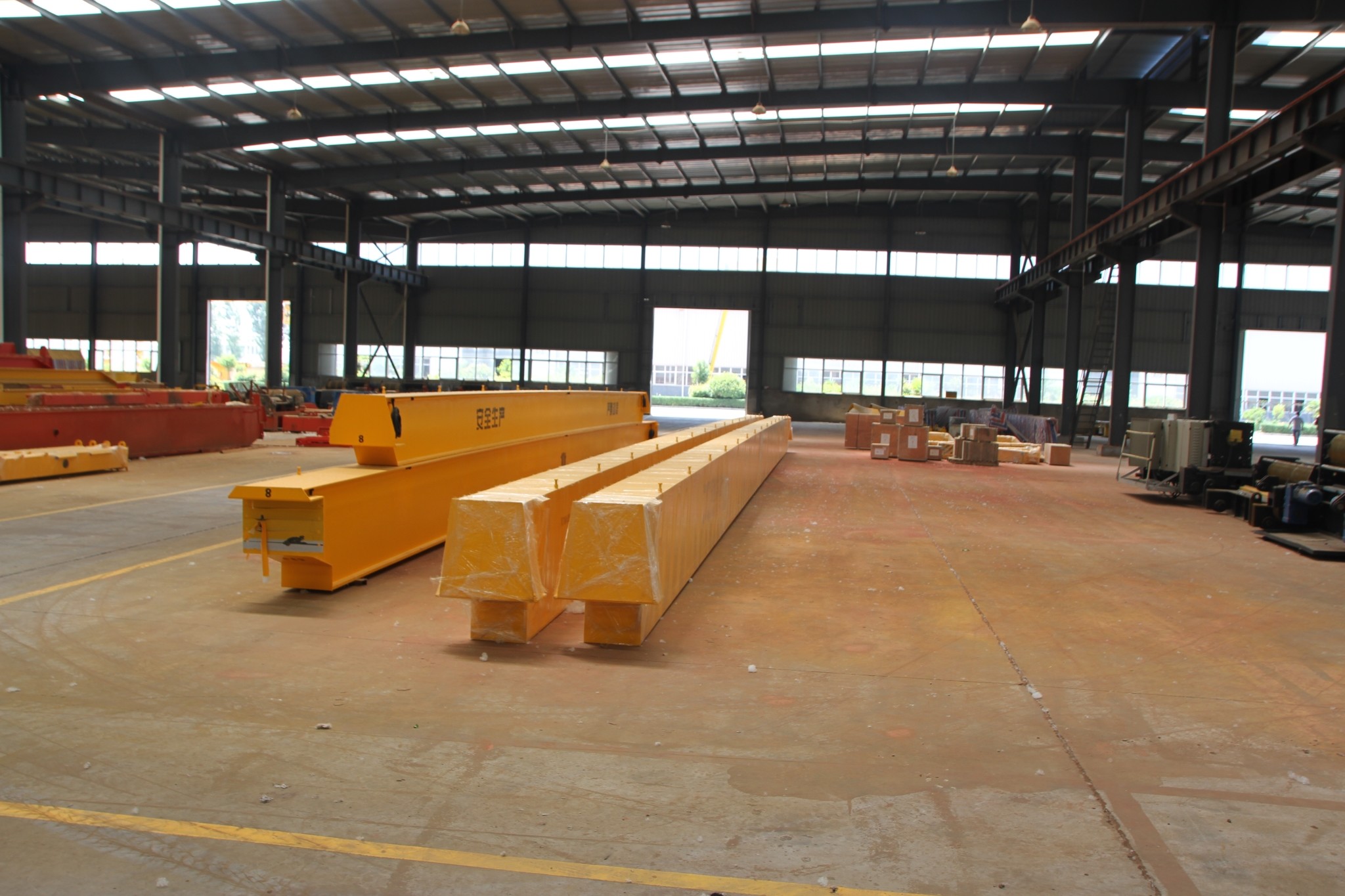 Small Single Girder IP54 Overhead Cranes 3 Ton Hoist European Style
