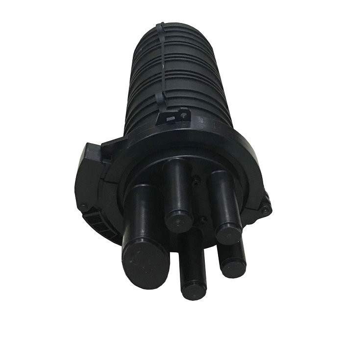 120Fibers Fiber Optic Splice Closure for Aerial Pole Mount IP68 with UV protection outdoor closure