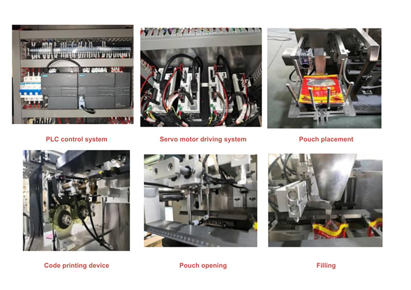 Automatic Premade Pouch Packing Machine Paste Sauce Liquid Filling Machine