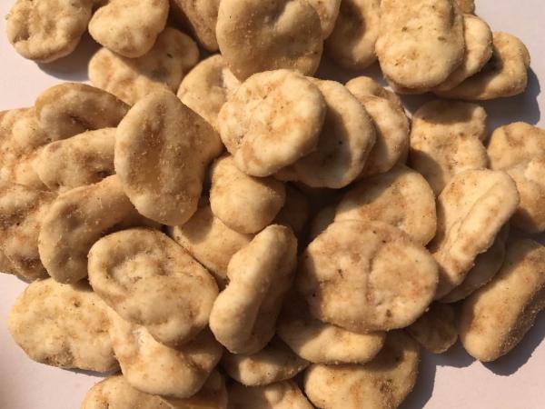 Crunchy Crab Roasted Salted Fava Beans NON - GMO Low Breakage Rate Crispy