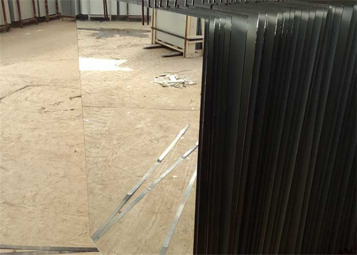 Professional Plain Mirror Glass 3mm 4mm 5mm 6mm Thickness With Beveled Edge