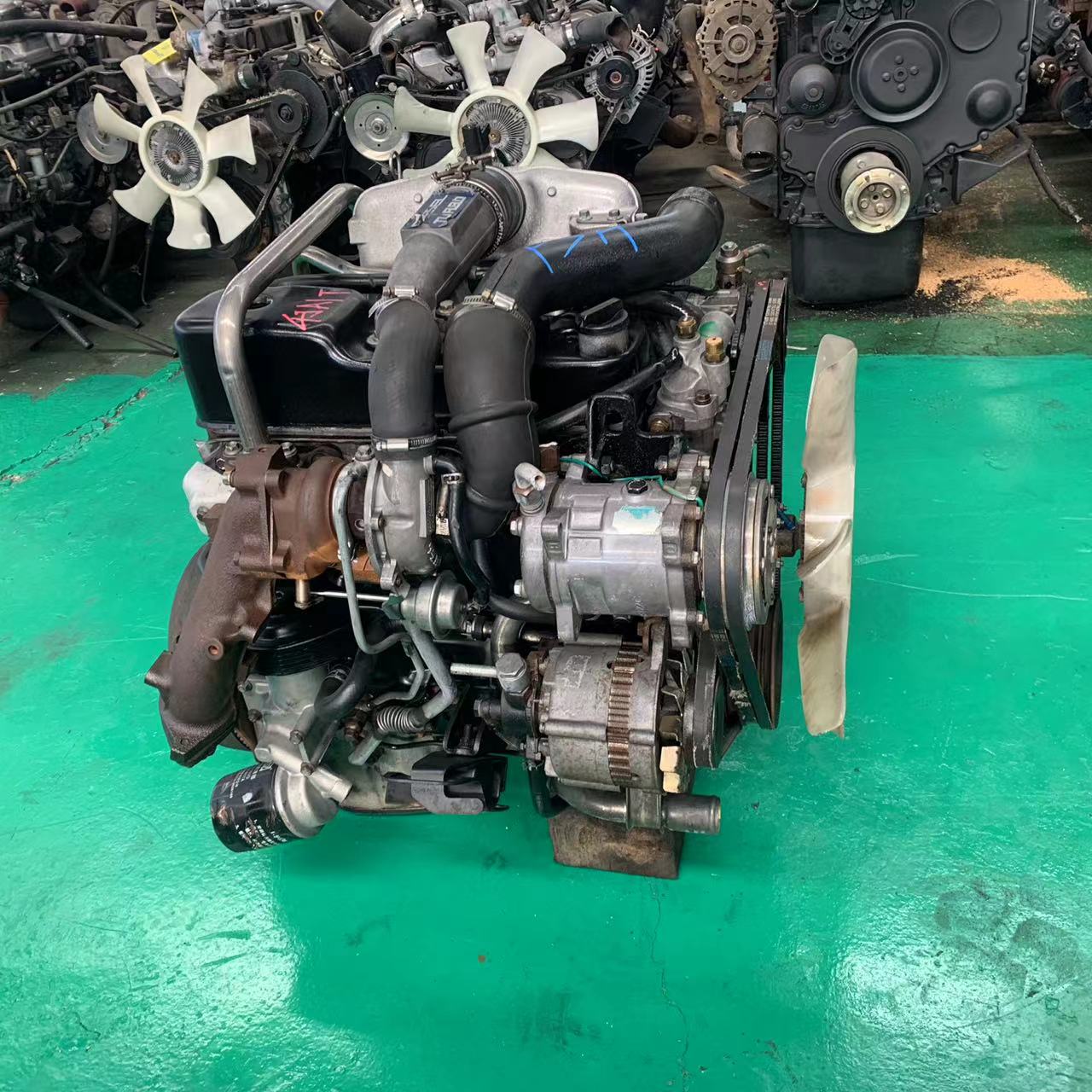 Japan Original Second-hand 4JA1T Diesel Engine Used for Isuzu Pickup Truck 2007-2008