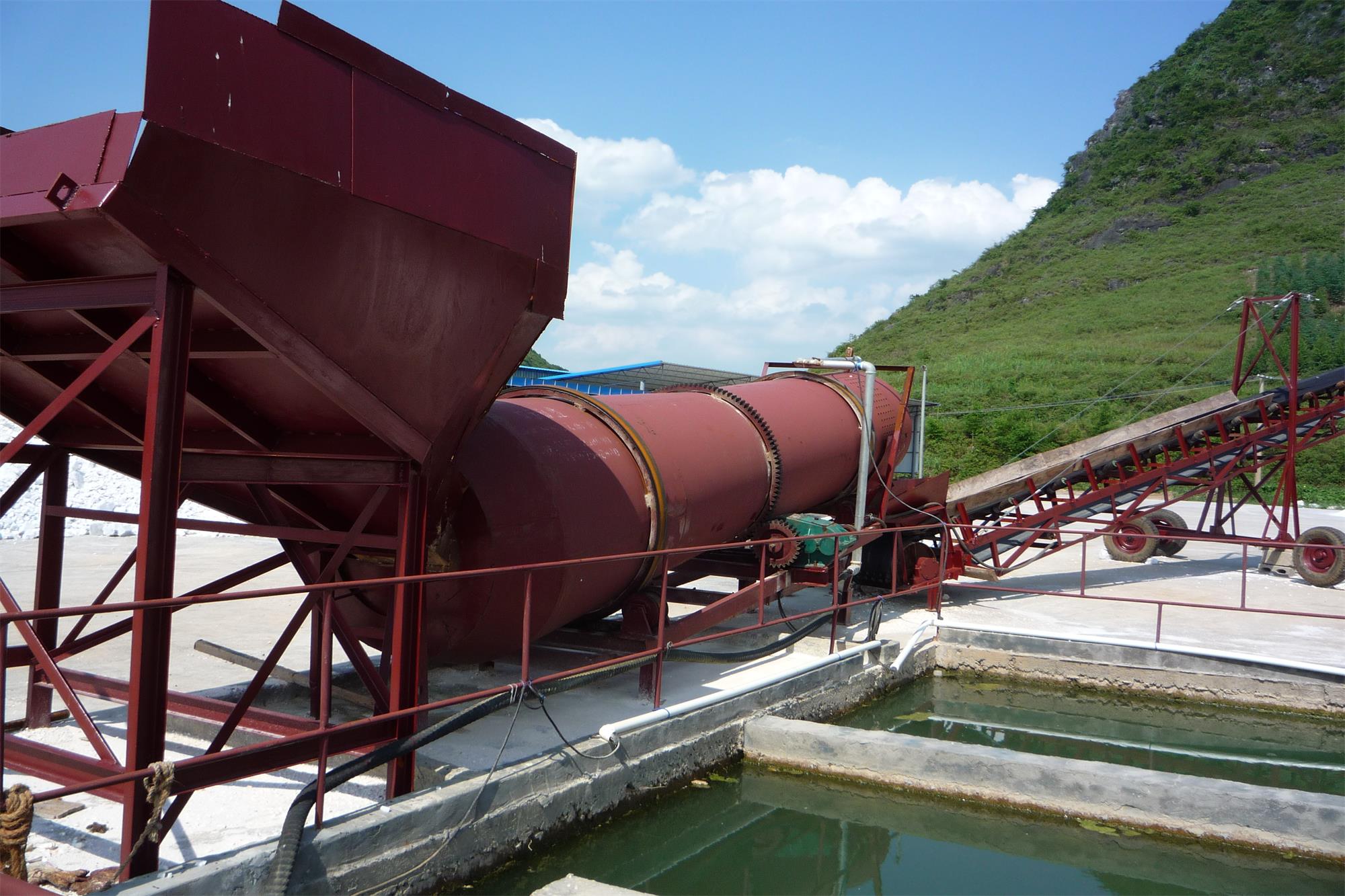 Energy Mining Drum Screen Stone Scrubber With Advanced Scrubbing Technology