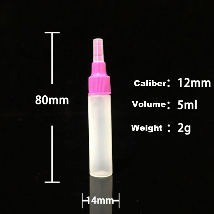 3ml 5ml Sterilization Nucleic Acid Detection Plastic Tubes