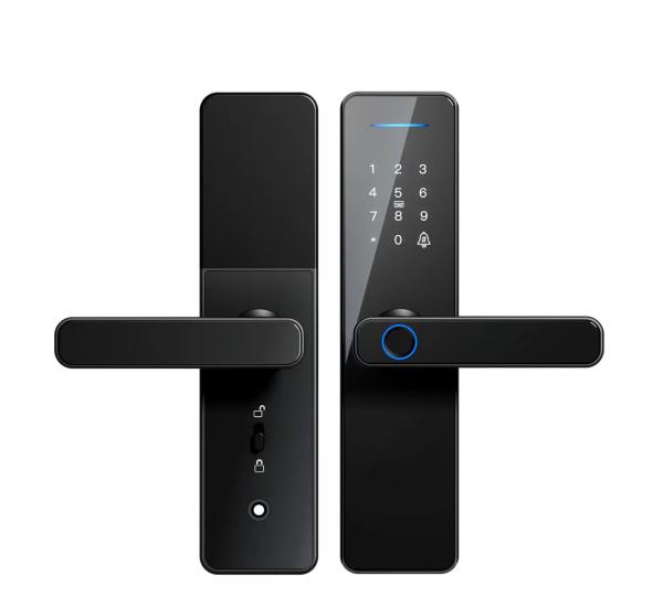 Qleung S811 High Quality Smart Digital Fingerprint Door Lock Tuya Wifi TTlock