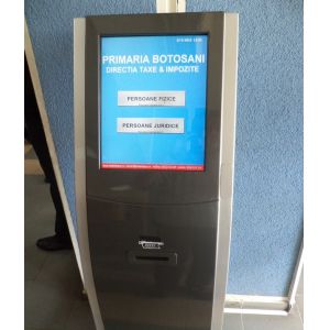 Bank Service Counter Queue Management System Integrated with Customer Feedback