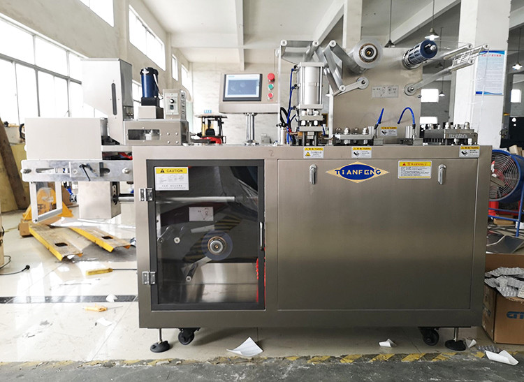 SS304 Flat Type PVC Blister Packaging Machine 35 Plates/Min