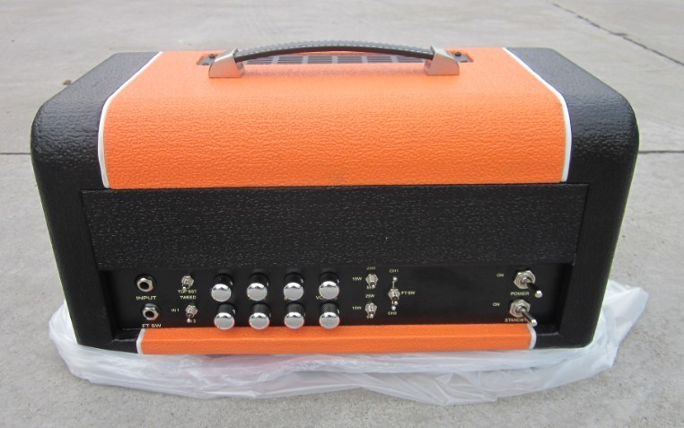 TA-15 Tube Guitar Amplifier Head 25Watts/15Watts/5Watts with Ruby Tubes Mesa Boogie TA15 Style Wood Cabinet