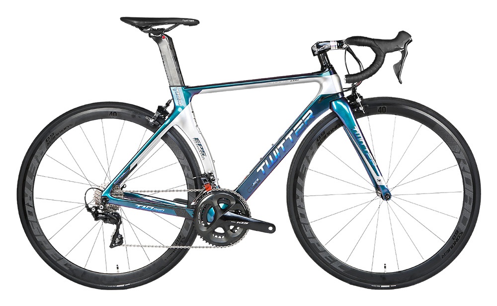 Black Aluminum Road Bike 700C Wheel Size 14kg Single Gross Weight
