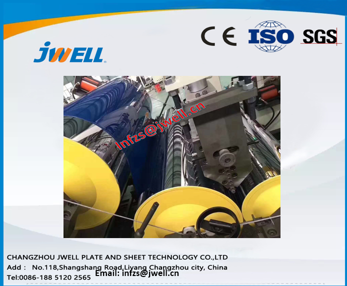 Jwell PET sheet Extrusion line
