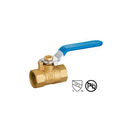 LT-106 thread ball valve Brass Ball Valve with Forged Two-Piece Body with female