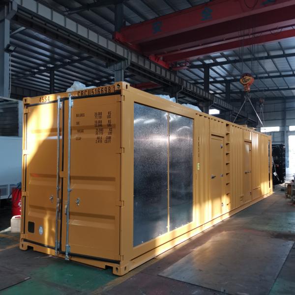 2950kVA 2360KW Container Type Genset Dynamo Electric Superior Energy Solution
