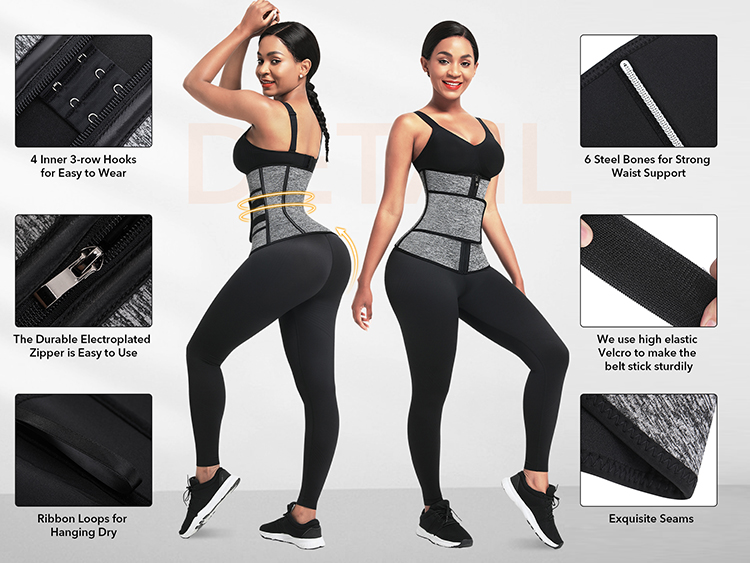 High Compression Waist Slimming Belt Corsets Tummy Control Neoprene Perfect for Women