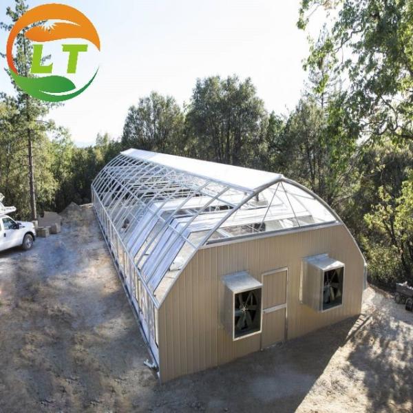 Designable Length Light Sensitive Greenhouse for Growing Mushrooms in PE