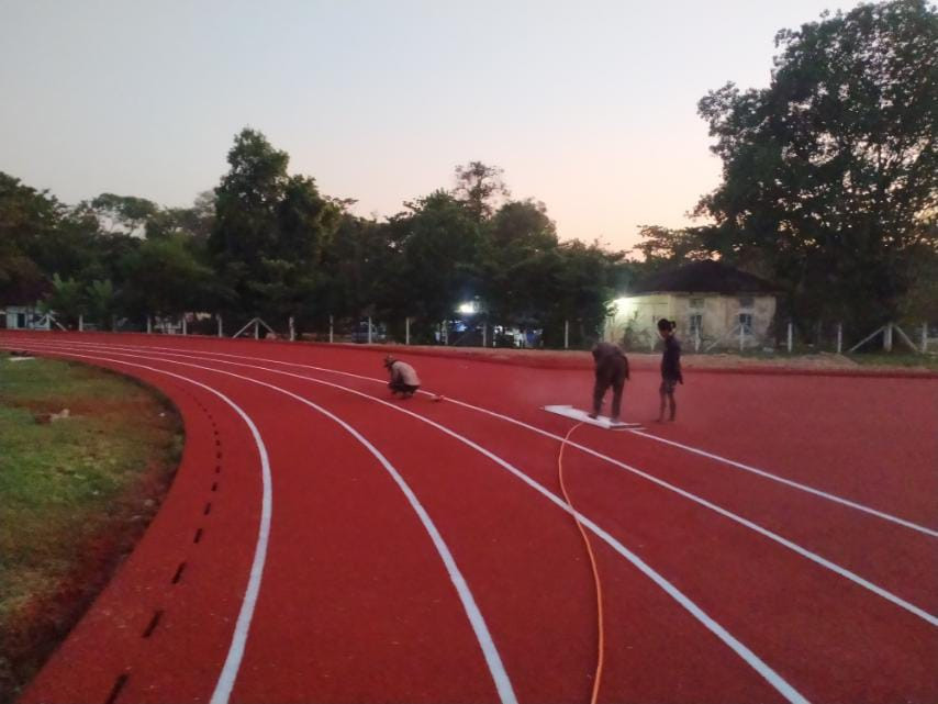 High Durability And Low Maintenance Athletic Running Tracks With Weather Resistance