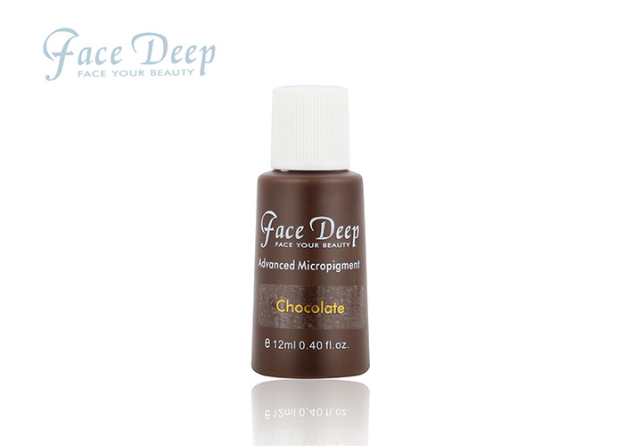 12 Ml Chocolate Ink 3D Eyebrow Embroidery Pigment for Microblading and Shading