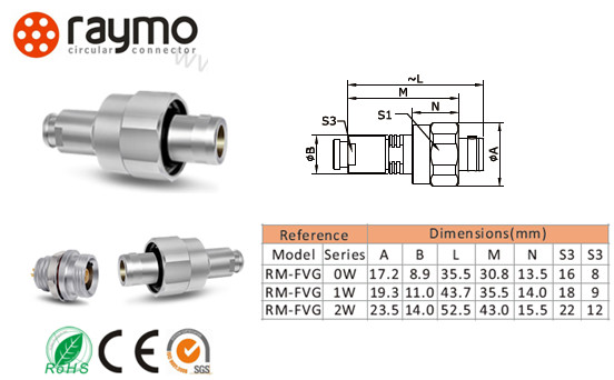 Deepsea Electrical Pin Connector Medical Diagnostic Devices Accessories IP68