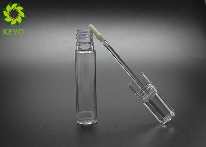 Custom Luxury 10g Clear Lip Gloss Tube Lipstick Containers With Plastic Cap