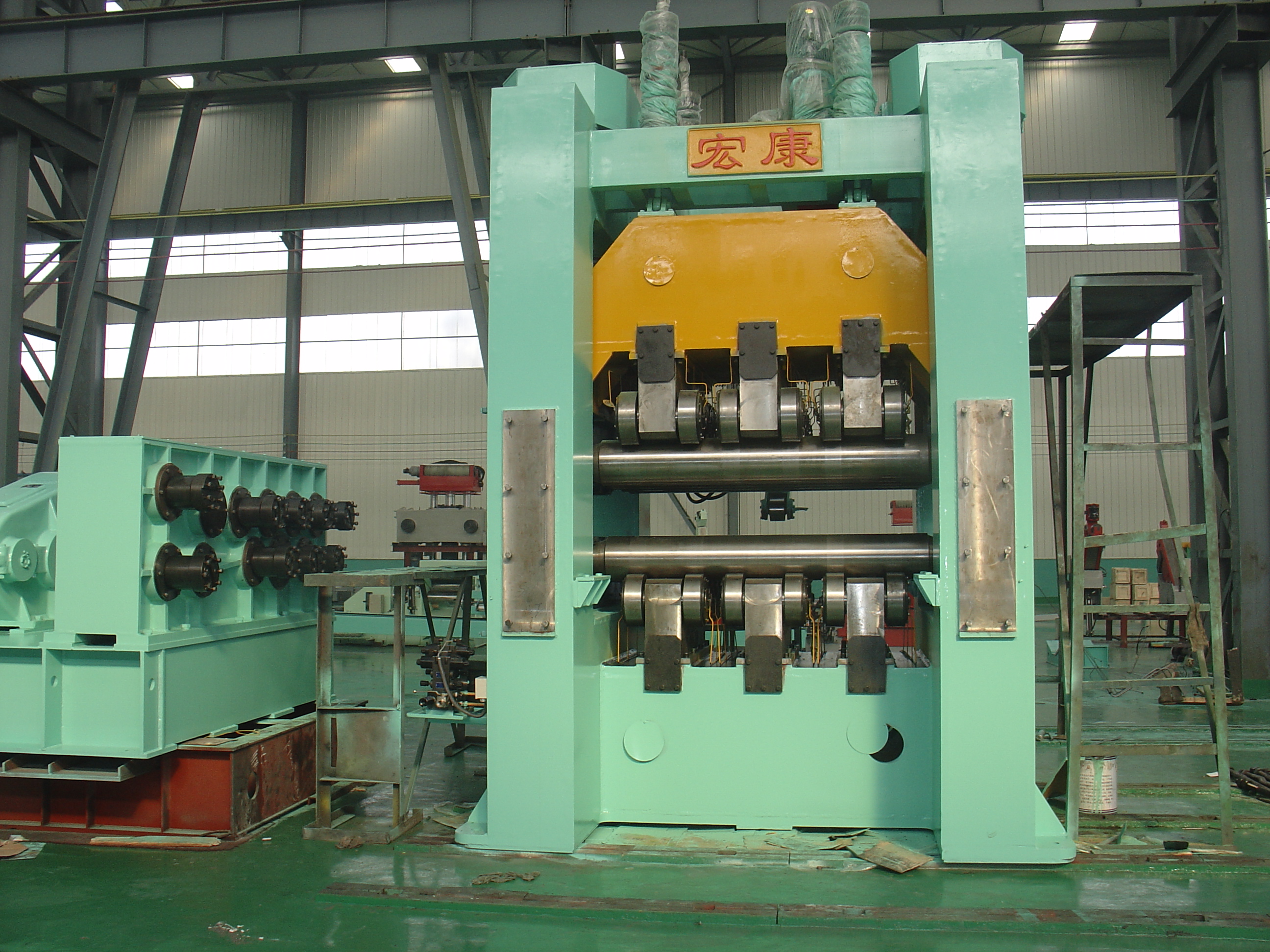 Video Outgoing Inspection Steel Coil Leveling and Rewinding Machine for Metal Sheets