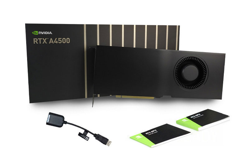 PCI-E 4.0 X16 RTX A4500 20G Gtx Graphics Card Desktop Ampere GPU Architecture