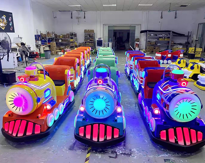 12 Seats Electric Kids Trackless Tourist Train for Amusement Park