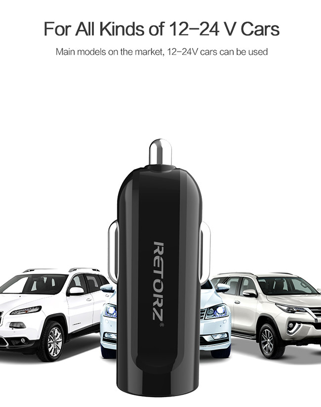 Multi Function Single USB Port 3.4A RT18 Fast Car Chargers