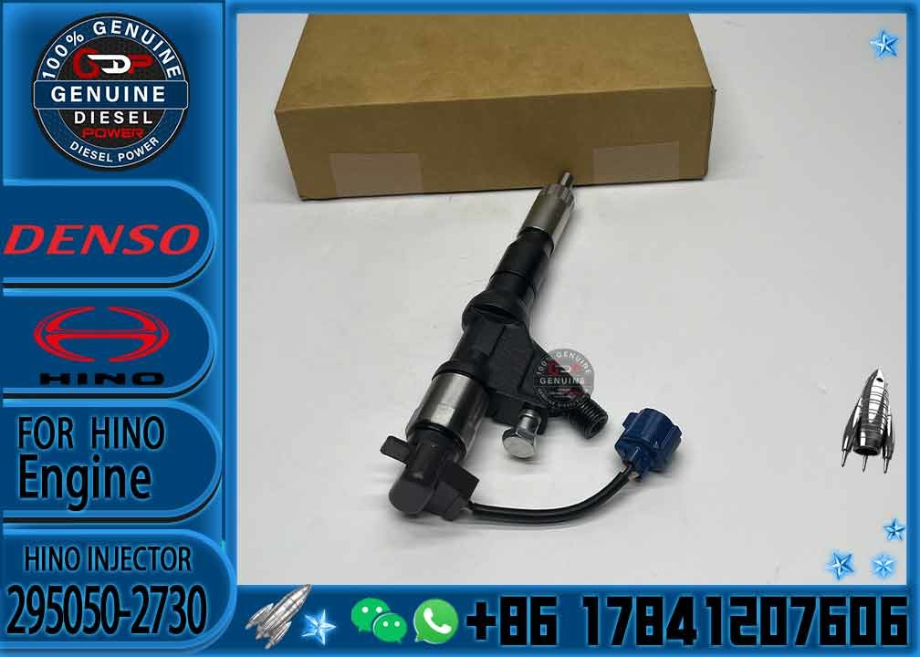 High Quality New Diesel Common Rail Fuel Injector 295050-2580 23670-E0221 295050-2730 23670-E0A70 For HINO E13C 700 engi
