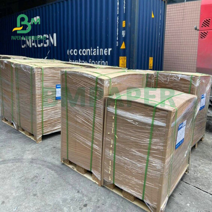 75gsm 80gsm High Tensile Strength Brown Paper High Tear Index Kraft Paper For Cement Bag
