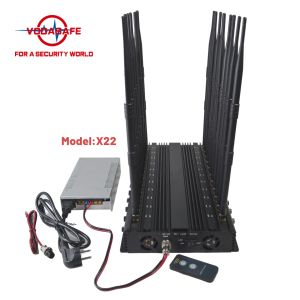 Stationary 60m 3dBi Antenna Wifi Signal Jammer UHF VHF