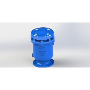 Threaded Flange Connection Combination Air Release Valve Ductile Iron