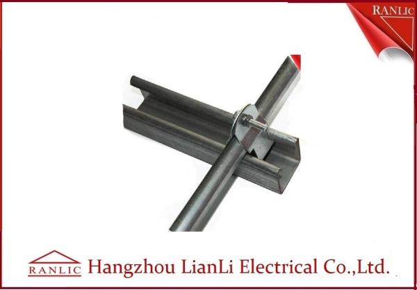 Hot Dip Galvanized C Type Steel Strut Channel Fittings 41*41 41*21 , 1.5mm to 2