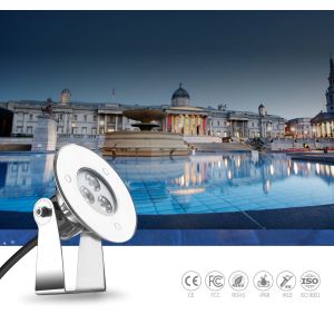 China Stent models IP68 Structural waterproof led Underwater swimming pool lights on sale