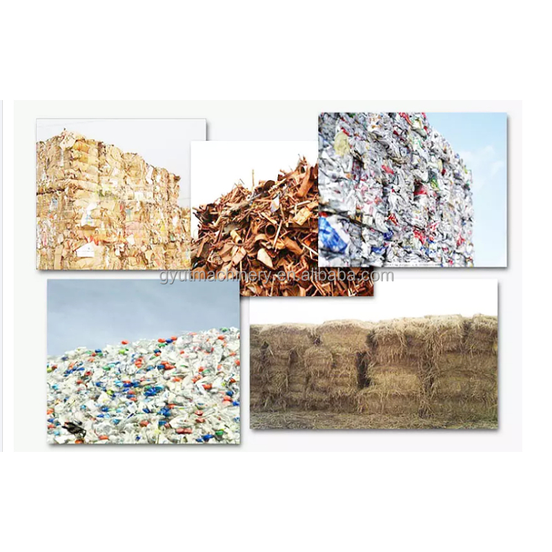 Packaging Waste Paper Hydraulic Carton Compress Baler Packing Machine for Commodity