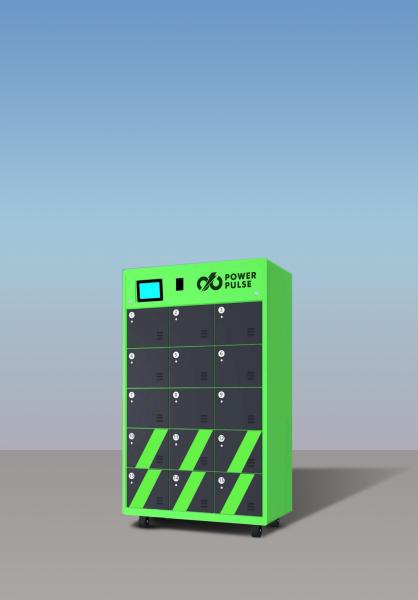 15 ports Battery Swapping charging Station For tuktuk Swappable Battery ,2W