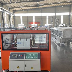 China Single Screw Extruder Double Wall Corrugated Pipe Machine for Sturdy and Smooth Pipe Manufacturing 120-200kg/h on sale