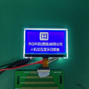 STN Dot Matrix LCD Display Transmissive Negative 128x64 20pins