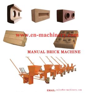 Manual Fly Ash Brick Making Machine 2-40 Manual Compressed Soil Brick Making