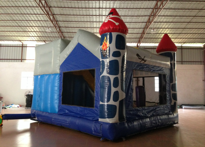 5 in 1 inflatable combo classic inflatable European bouncy castle inflatable jumping castle house with slide inside sale