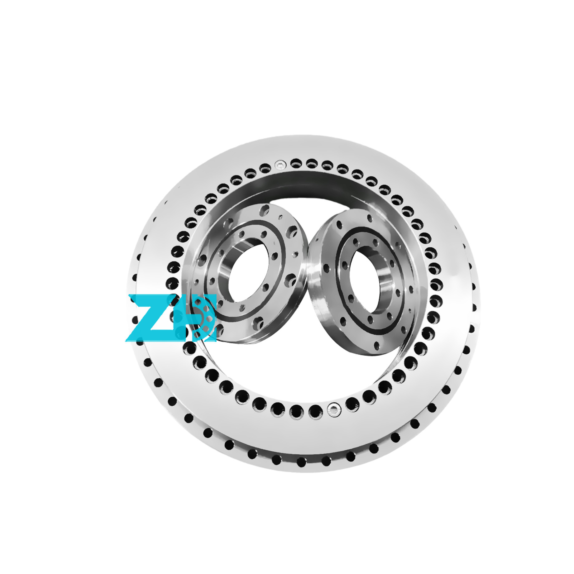 Crossed Roller Bearings Rotary support turntable engineering machinery turntable bearing rotary YRT-100 100*185*38mm