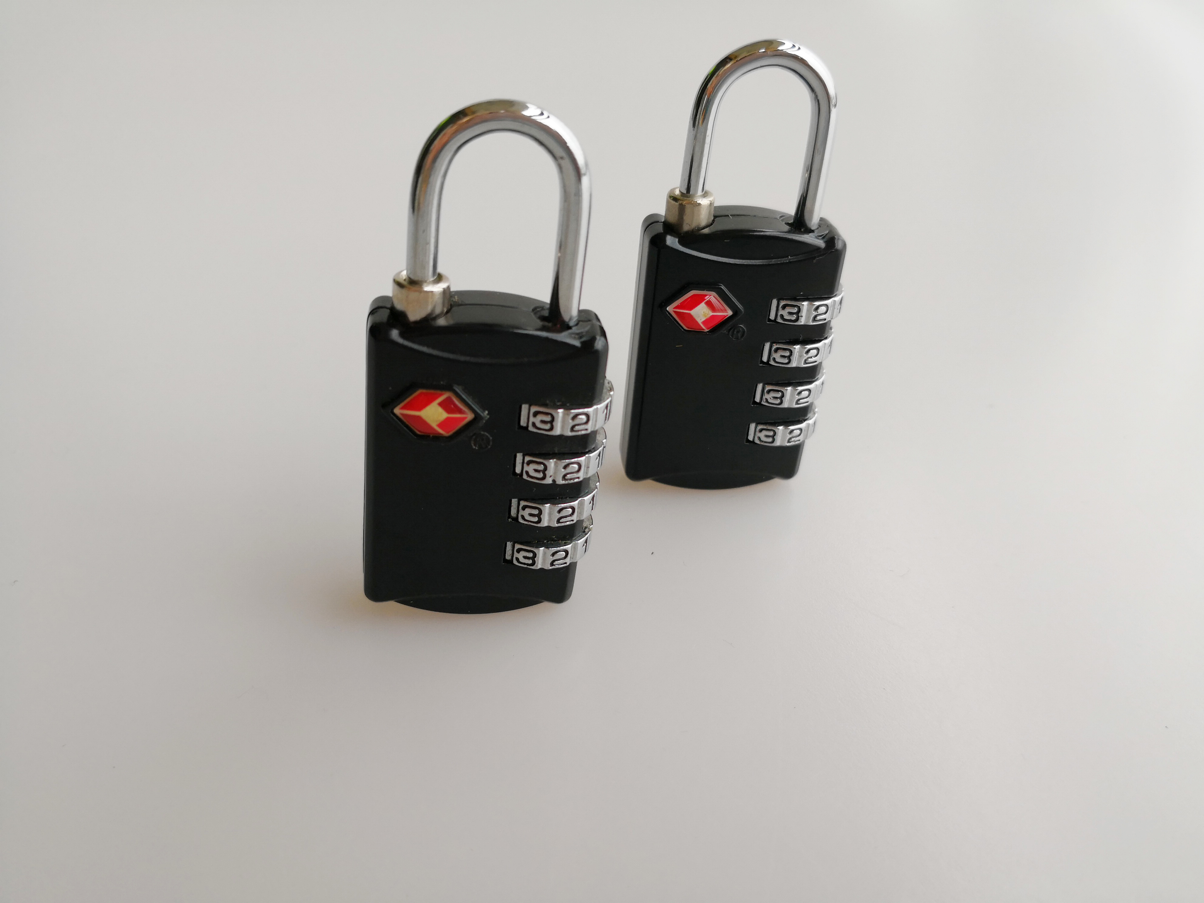 Safety TSA Approved Luggage Locks 3 Dials Number Lock For Travel Bag