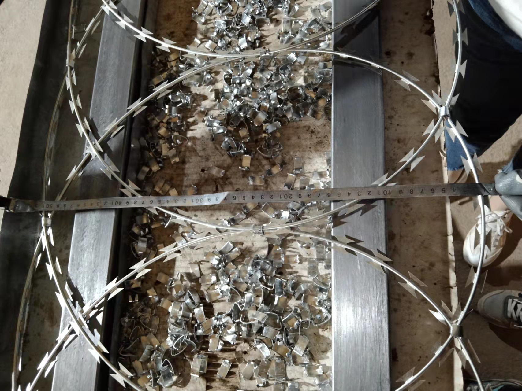 flat wrape razor wire