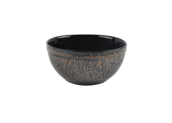 Quality Metallic Glazed Ceramic Serving Bowls , 5" Stoneware Cereal Bowls FDA / CA65 Approved for sale