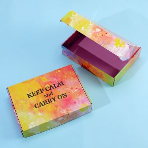 Custom Colored Mailer Box for Durable Apparel Packaging Logo Printed and Durable