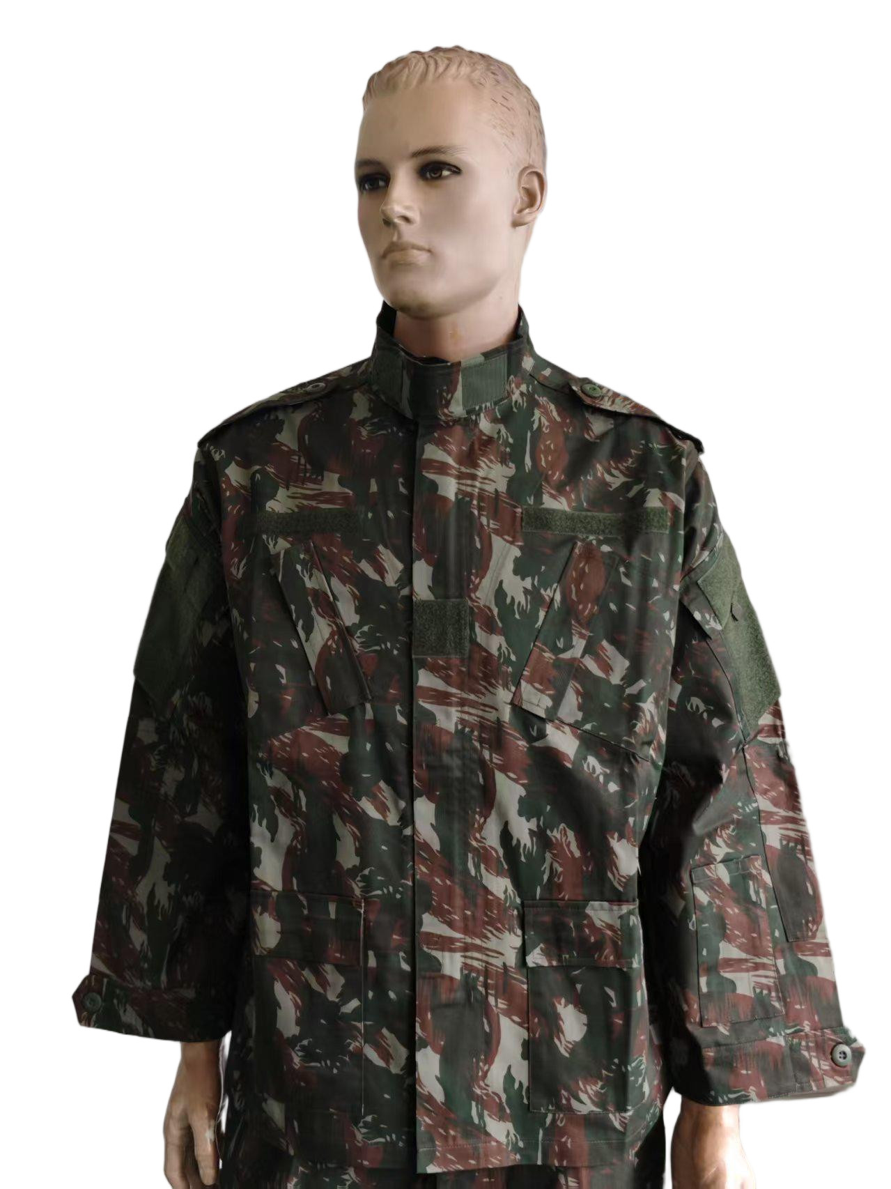 Military Style Camouflage Combat Uniform XS-4XL Customized Color