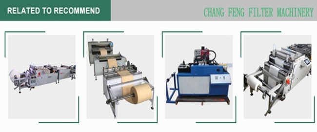 1100mm Filter Paper Pleating Machine 200 C Degree Working Temperature
