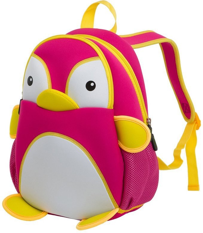 Lovely Toddler Girl Backpack / Penguin School Backpacks For Preschoolers