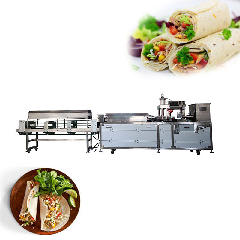 700 Pcs/H Automatic Grain Tortilla Making Machine With PLC Controller