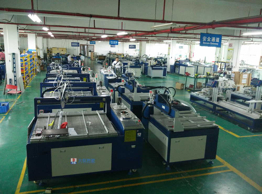 Easy to Operate 3 Axis Glue Dispenser PCB Potting Machine for Liquid Filling Material