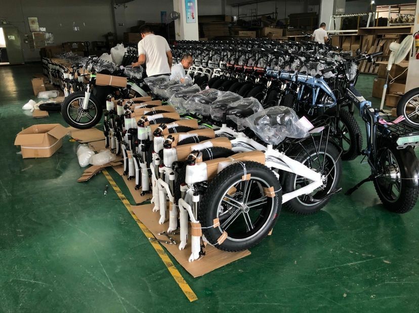 Rich Bit Top 016 20 Inch Fat Tire Electric Bike 500w 48v 9.6Ah 20x4 Chaoyang Tire